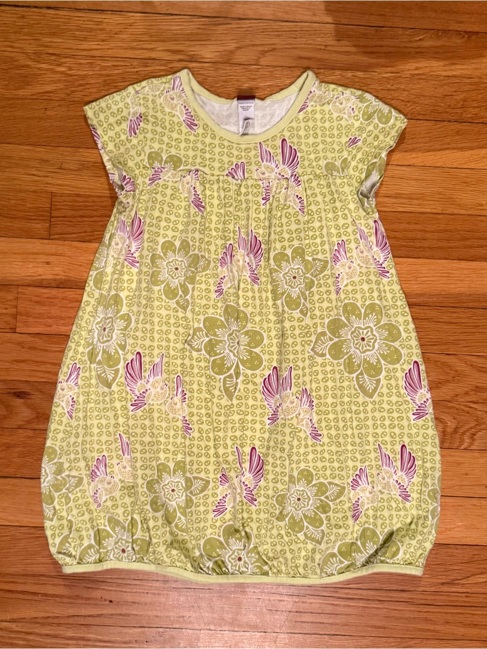 Tea Collection girls floral bubble dress size 7